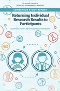Cover: Returning Individual Research Results to Participants - National Academies Press