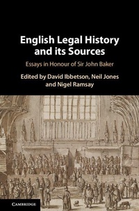 Enlarge image Cover: English Legal History and its Sources - Cambridge University Press