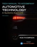 Cover: Tech Manual for Erjavec/Thompson's Automotive Technology: A Systems Approach - Delmar Cengage Learning