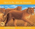 Cover: Here Is the African Savanna - Web of Life Children's Books