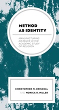 Cover: Method as Identity - Lexington Books