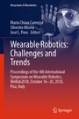 Cover: Wearable Robotics: Challenges and Trends - Springer