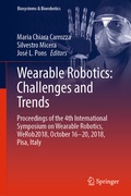 Cover: Wearable Robotics: Challenges and Trends - Springer