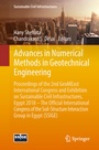 Cover: Advances in Numerical Methods in Geotechnical Engineering - Springer