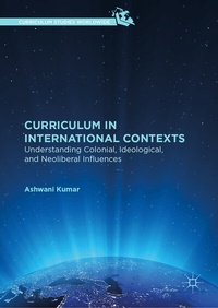 Enlarge image Cover: Curriculum in International Contexts - Palgrave Macmillan