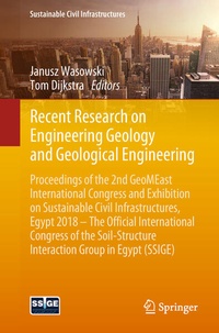 Enlarge image Cover: Recent Research on Engineering Geology and Geological Engineering - Springer