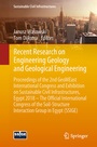 Cover: Recent Research on Engineering Geology and Geological Engineering - Springer