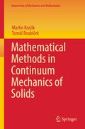 Cover: Mathematical Methods in Continuum Mechanics of Solids - Springer