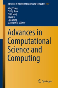 Enlarge image Cover: Advances in Computational Science and Computing - Springer