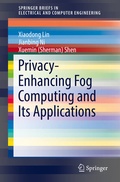 Cover: Privacy-Enhancing Fog Computing and Its Applications - Springer