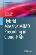 Cover: Hybrid Massive MIMO Precoding in Cloud-RAN - Springer