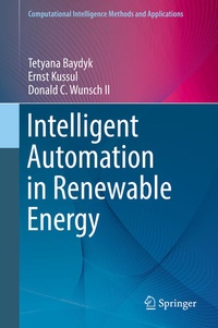 Enlarge image Cover: Intelligent Automation in Renewable Energy - Springer