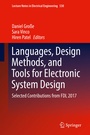 Cover: Languages, Design Methods, and Tools for Electronic System Design - Springer