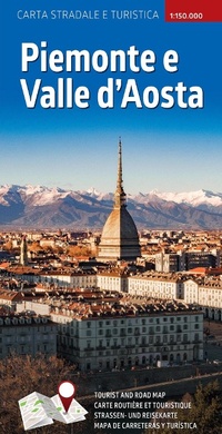 Abbildung von: Piemonte e Valle d'Aosta. Carta stradale e turistica plastificata 1:300.000 - Lozzi Editori