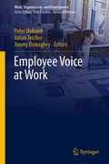 Cover: Employee Voice at Work - Springer
