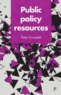 Cover: Public Policy Resources - Policy Press