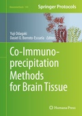 Cover: Co-Immunoprecipitation Methods for Brain Tissue - Humana