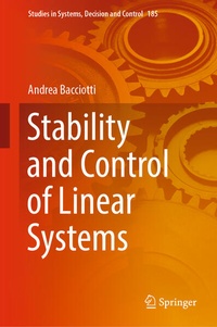 Enlarge image Cover: Stability and Control of Linear Systems - Springer