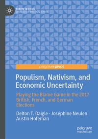 Abbildung von: Populism, Nativism, and Economic Uncertainty - Palgrave Pivot