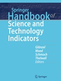 Cover: Springer Handbook of Science and Technology Indicators - Springer