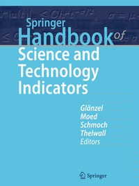 Enlarge image Cover: Springer Handbook of Science and Technology Indicators - Springer