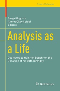 Abbildung von: Analysis as a Life - Birkhäuser