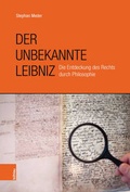 Cover: Der unbekannte Leibniz - B&ouml;hlau