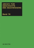 Cover: 2019 - De Gruyter