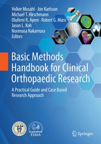 Enlarge image Cover: Basic Methods Handbook for Clinical Orthopaedic Research - Springer