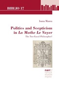 Cover: Politics and Scepticism in La Mothe Le Vayer - Narr Francke Attempto