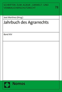 Abbildung von: Jahrbuch des Agrarrechts - Nomos