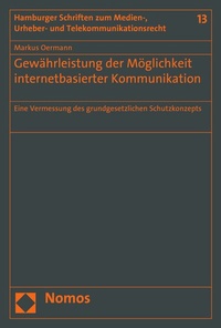 Abbildung von: Gewährleistung der Möglichkeit internetbasierter Kommunikation - Nomos