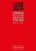 Cover: Lenz-Jahrbuch 24 (2017) - R&ouml;hrig Universit&auml;tsverlag