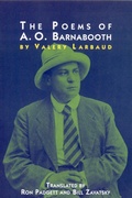 Cover: Poems of A. O. Barnabooth - Black Widow Press