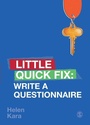 Cover: Write a Questionnaire - SAGE Publications Ltd