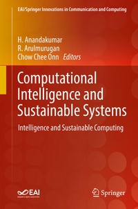 Enlarge image Cover: Computational Intelligence and Sustainable Systems - Springer