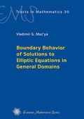 Cover: Boundary Behavior of Solutions to Elliptic Equations in General Domains - EMS Press