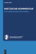 Cover: Kommentar zu Nietzsches "Zur Genealogie der Moral" - De Gruyter