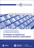 Cover: Rechtsfolgen der Digitalisierung im rum&auml;nisch-deutschen L&auml;ndervergleich - OlWIR Verlag f&uuml;r Wirtschaft, Informatik und Recht