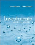 Cover: Investments: Analysis and Behavior with S&P bind-in card - McGraw-Hill Professional