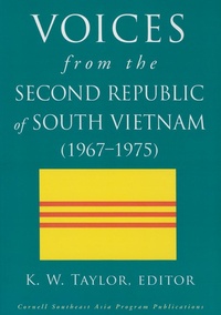 Abbildung von: Voices from the Second Republic of South Vietnam (1967-1975) - Southeast Asia Program Publications, Cornell University