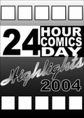 Cover: 24 Hour Comics Day Highlights 2004 - About Comics