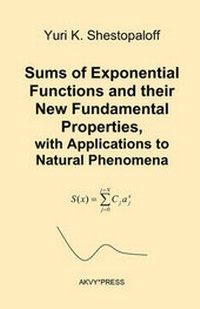 Abbildung von: Sums of Exponential Functions and Their New Fundamental Properties, with Applications to Natural Phenomena - AKVY Press