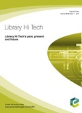 Cover: Library Hi Tech's past, present and future - Emerald Publishing Limited