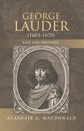 Cover: George Lauder (1603-1670): Life and Writings - De Gruyter