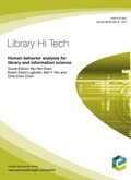 Cover: Human behavior analysis for library and information science - Emerald Publishing Limited