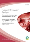 Cover: Special issue on information flow and WOM in social media and online communities - Emerald Publishing Limited