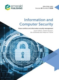 Enlarge image Cover: Value Conflicts and Information Security Management - Emerald Publishing Limited