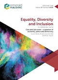 Cover: Care and Care Work - A question of Economy, Justice and Democracy. - Emerald Publishing Limited