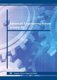 Abbildung von: Advanced Engineering Forum Vol. 29 - Trans Tech Publications Ltd
